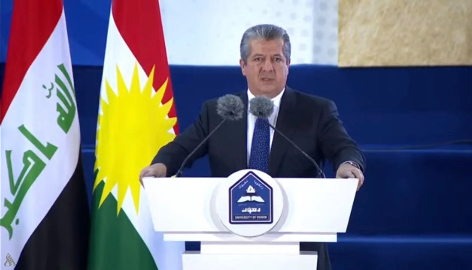 مسرور بارزاني: اتخذنا خطوات جيدة في علاقاتنا مع الحكومة الاتحادية والخلافات تتجه نحو الحل