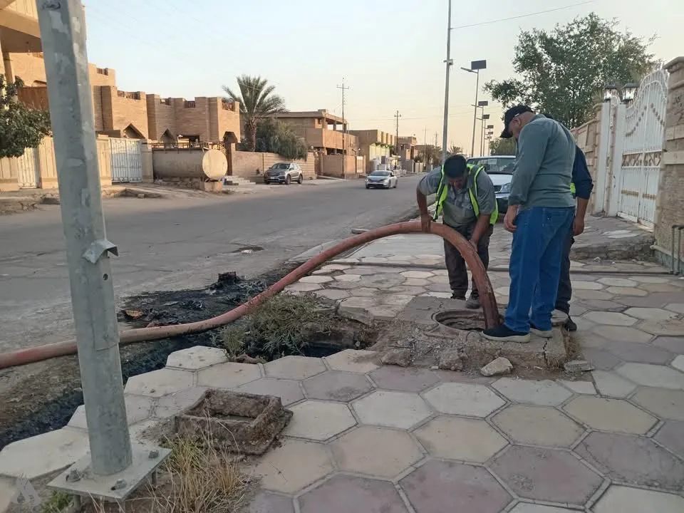 الرطبة تستعد لموسم الأمطار بحملة خدمية تشمل الشبكات والطرق