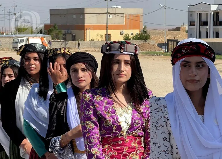 سنجار تحتفل بيوم الزي الإيزيدي
