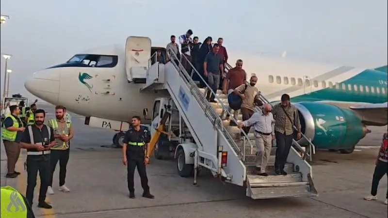مطار النجف الأشرف الدولي يستقبل أول طائرة إيرانية بعد استئناف الرحلات