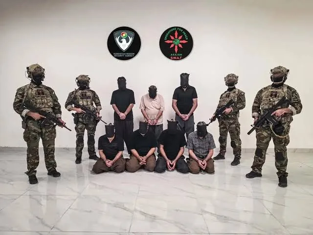 أسايش كردستان تفكك مجموعة لداعش وتلقي القبض على 22 عنصرا